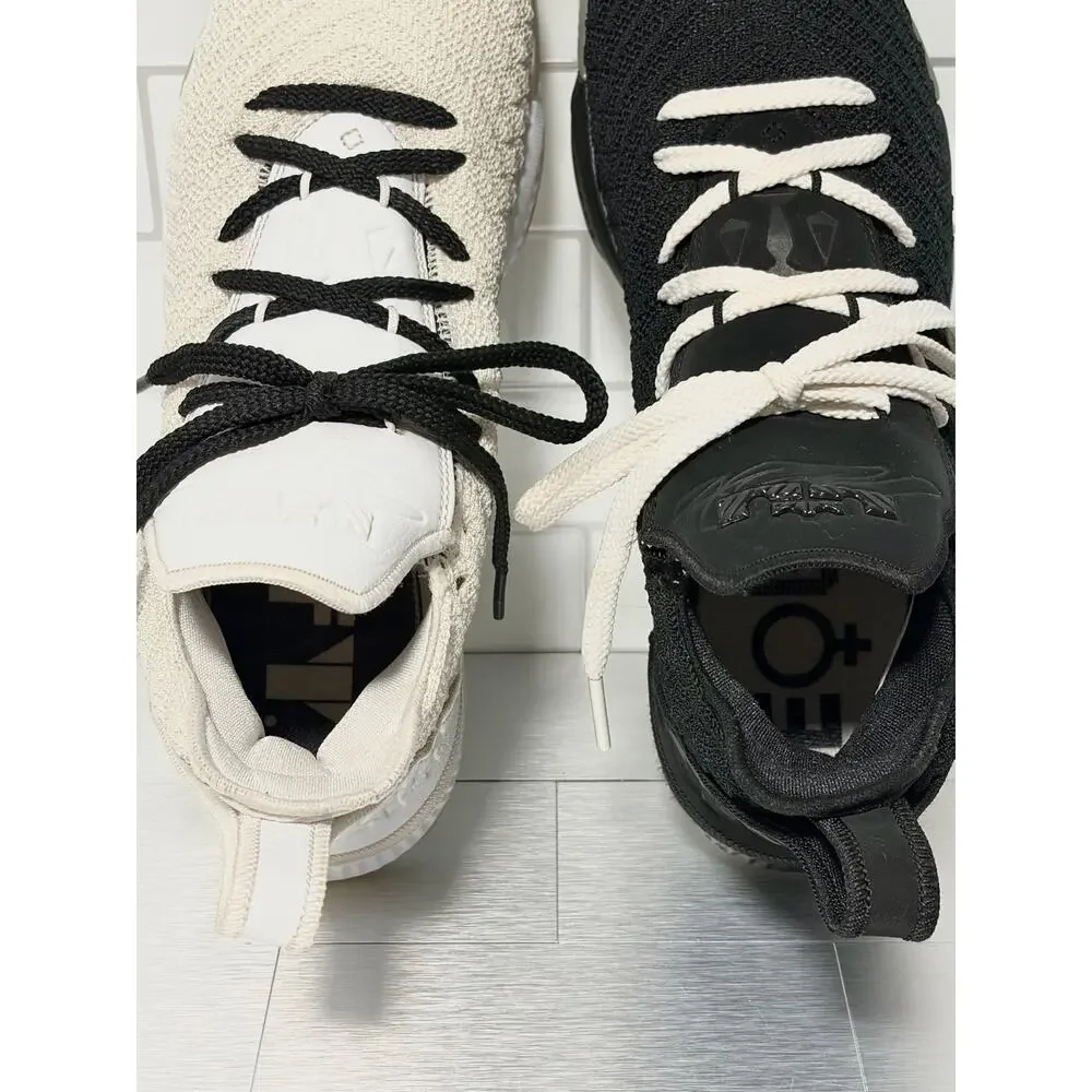 Nike LeBron 16 GS Equality 2019 Black White Shoes AQ2465-100 Youth Edition Y7
